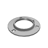Relube Three & Four Bolt Flanges for Standard Ball Bearing Units - Bolt Flanges